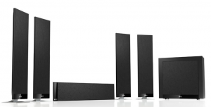 KEF T305 Cinema Pack Black At The Movie Rooms UK